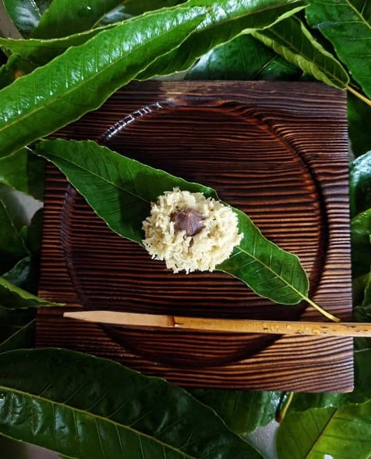A dish by Chef Rui Shimokoda